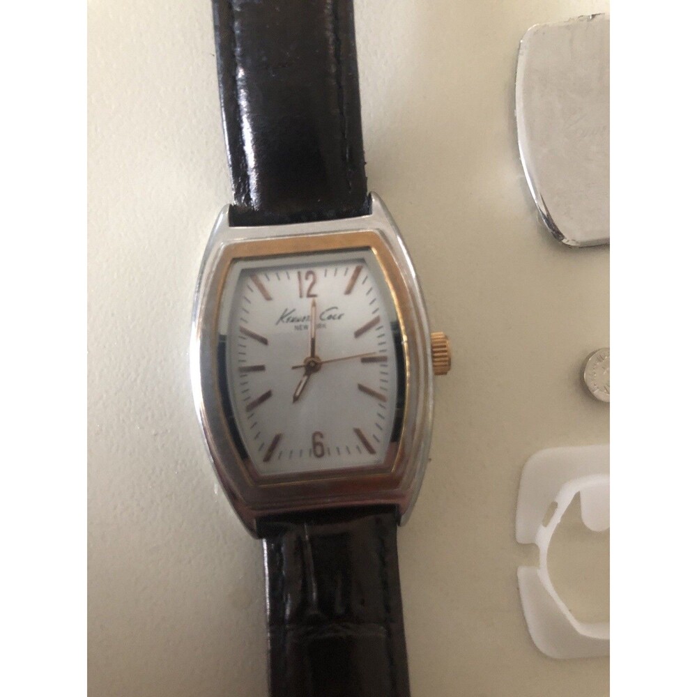 Kenneth Cole Analog KC6045 Watch New York Stainless Steel‎ needs new battery